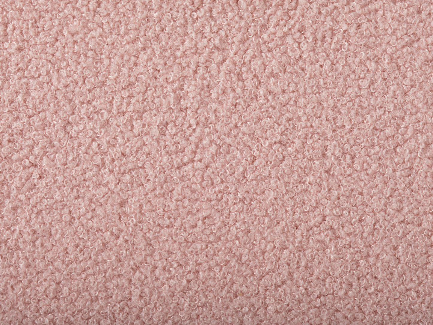 Pink Boucle Single Bed