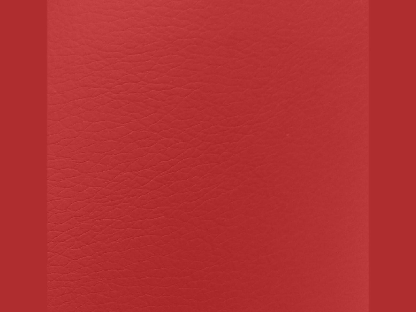 Tufted Red Vegan Leather Adjustable Stools