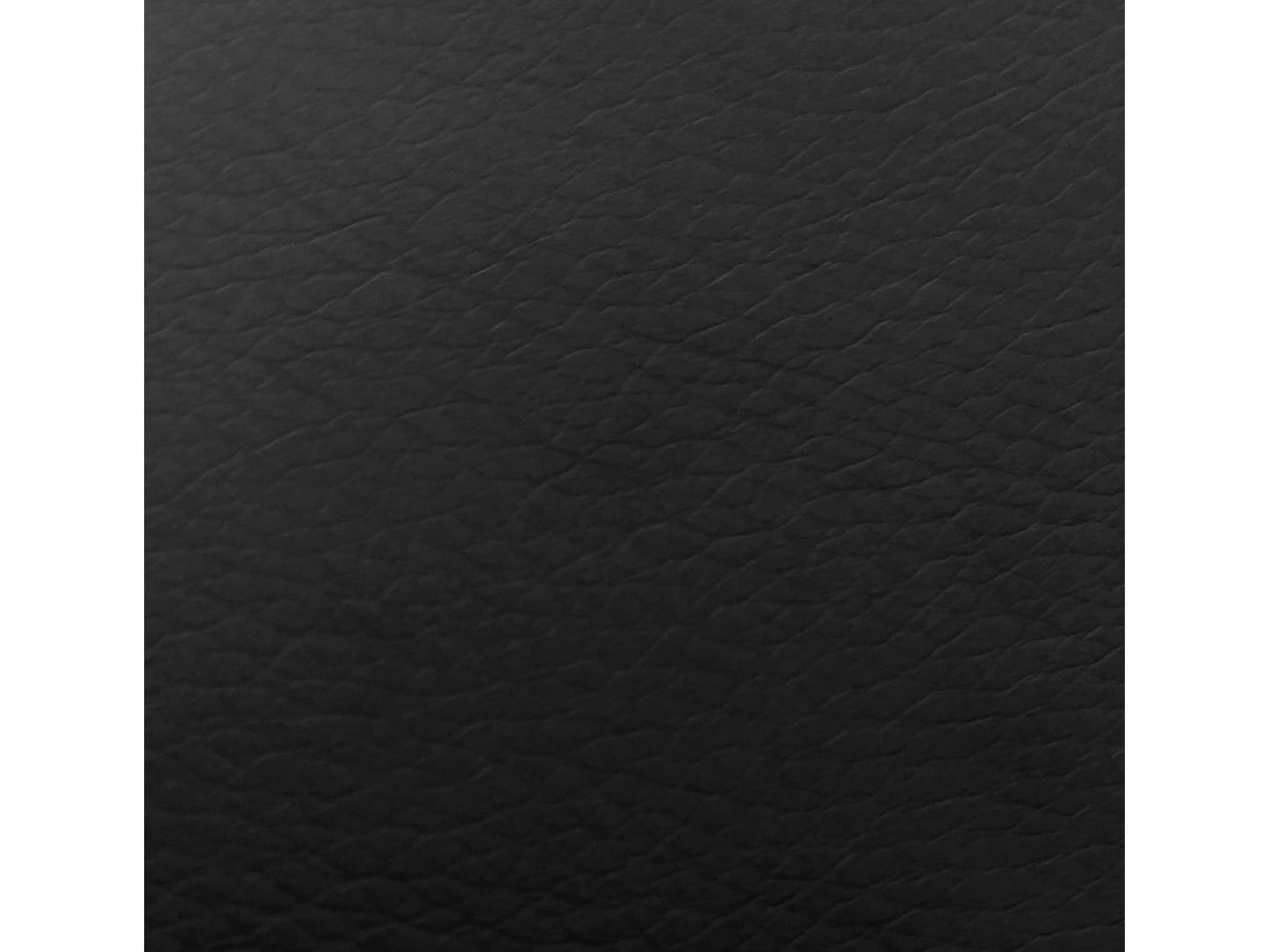 Geo-Tufted Black Vegan Leather Stools
