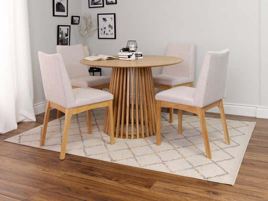 Elowen 5-Piece Round Dining Set