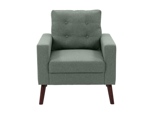 Sage Green Tufted Accent Chair