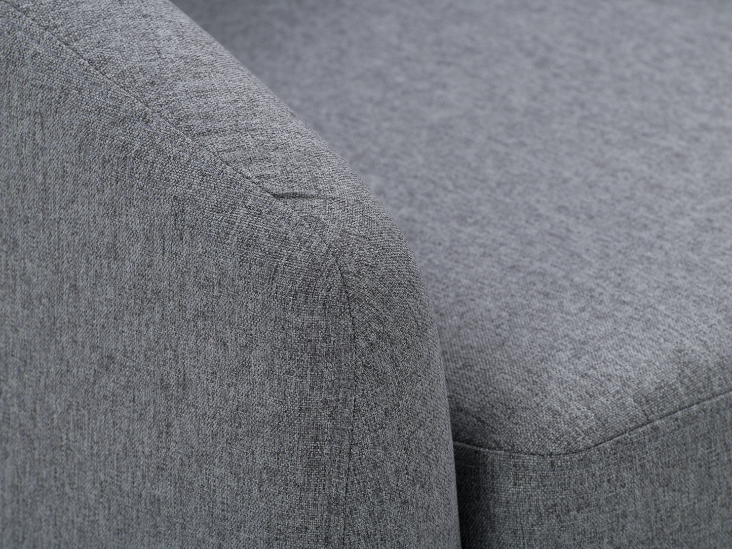 Barrel Chair, Slate Grey