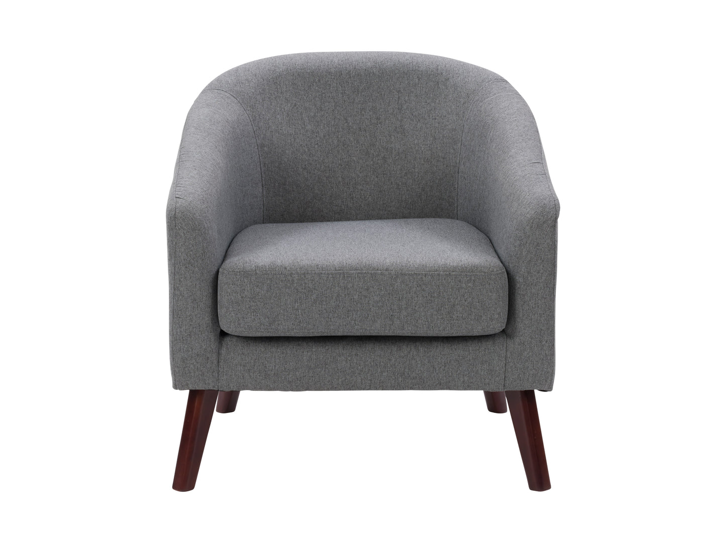 Barrel Chair, Slate Grey