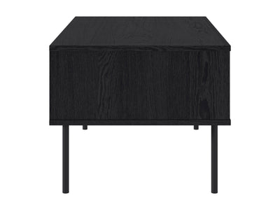 Black Fluted Coffee Table