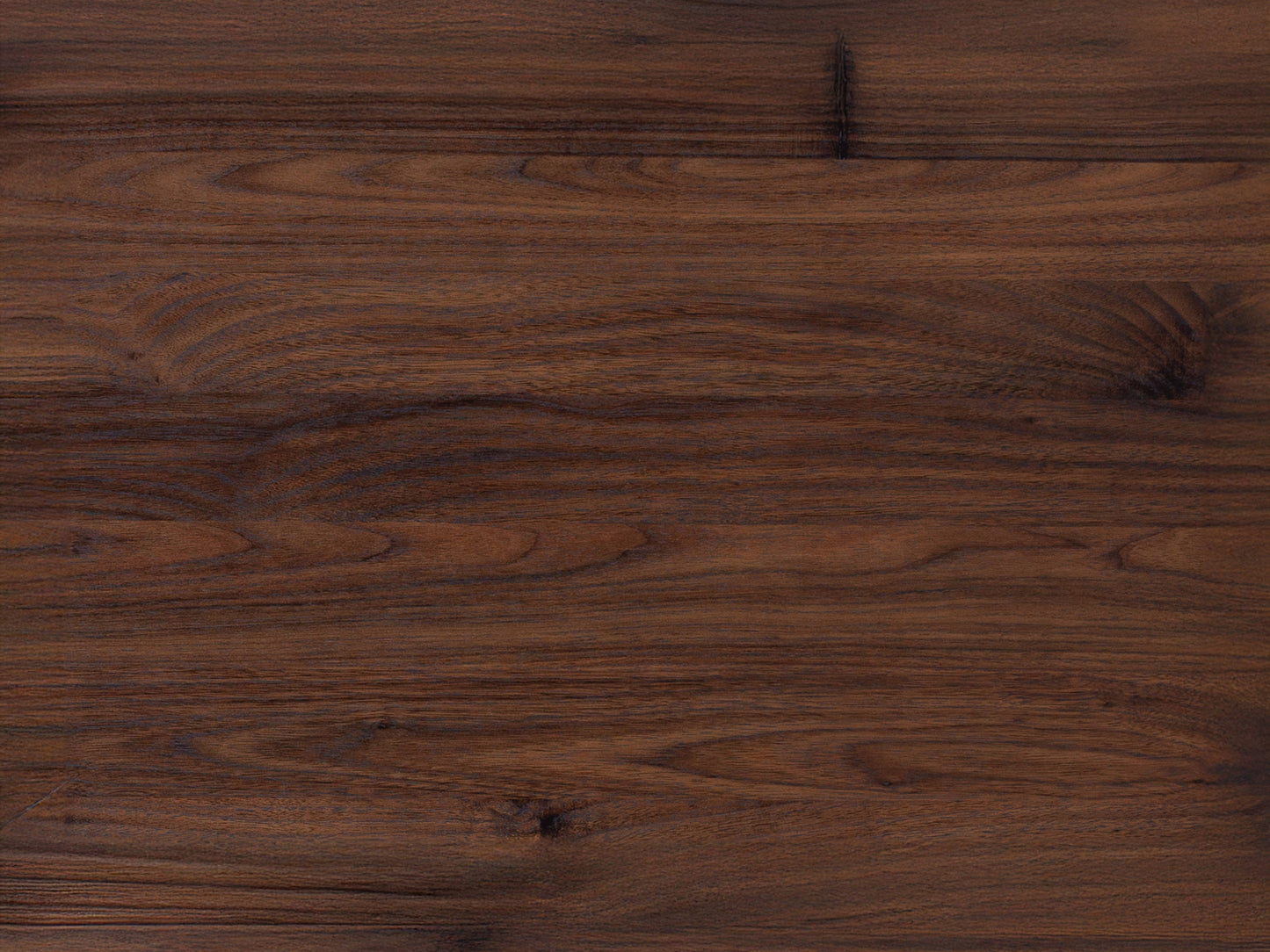 Fluted walnut sideboard cabinet with rich brown finish, sleek metal handles, and vertical grooves for a modern, elegant look.