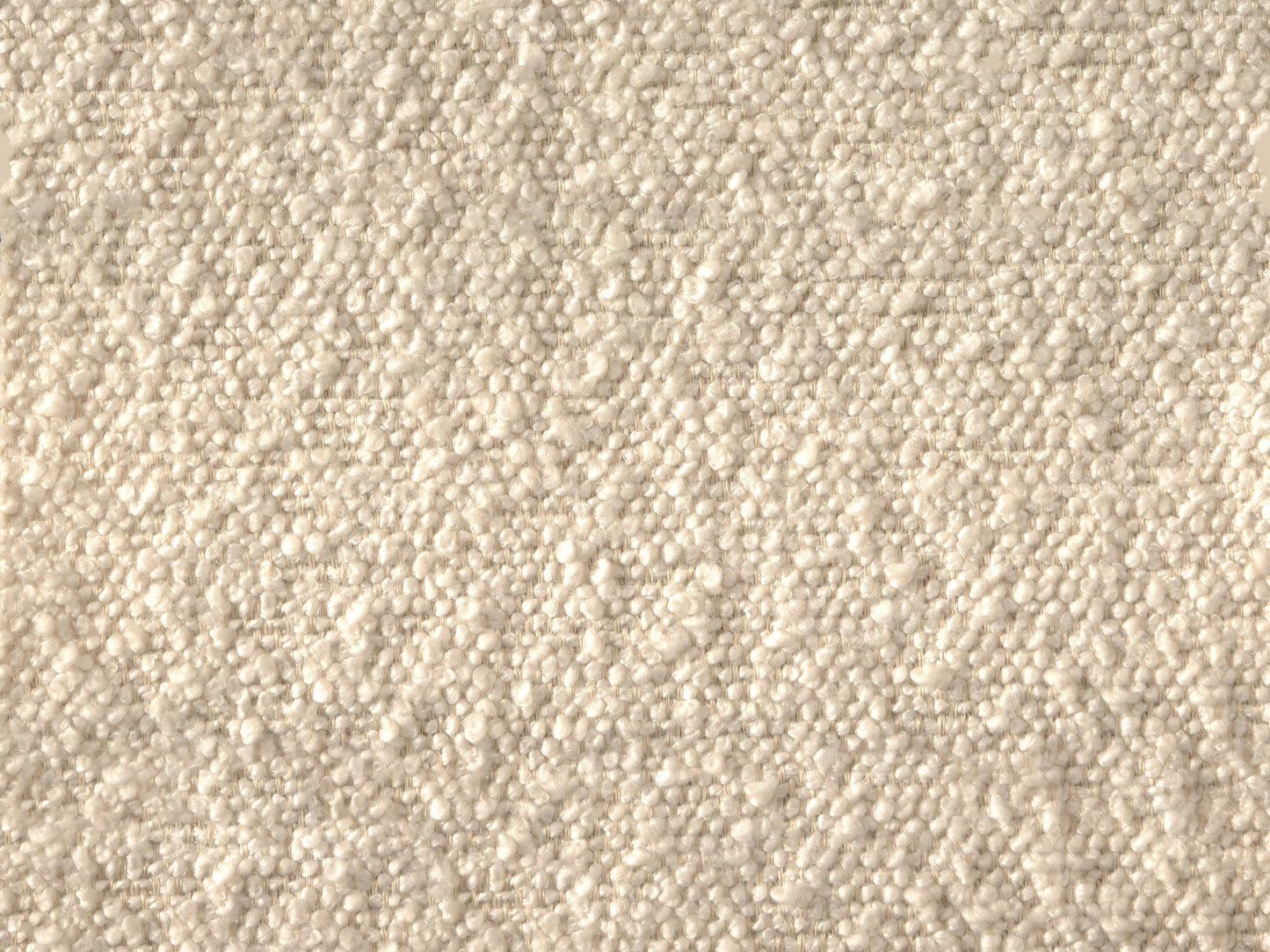 Modern boucle loveseat in cream, featuring soft textured fabric, sleek wooden legs, and plush cushioning for comfort and style, perfect for contemporary living rooms or cozy reading nooks.