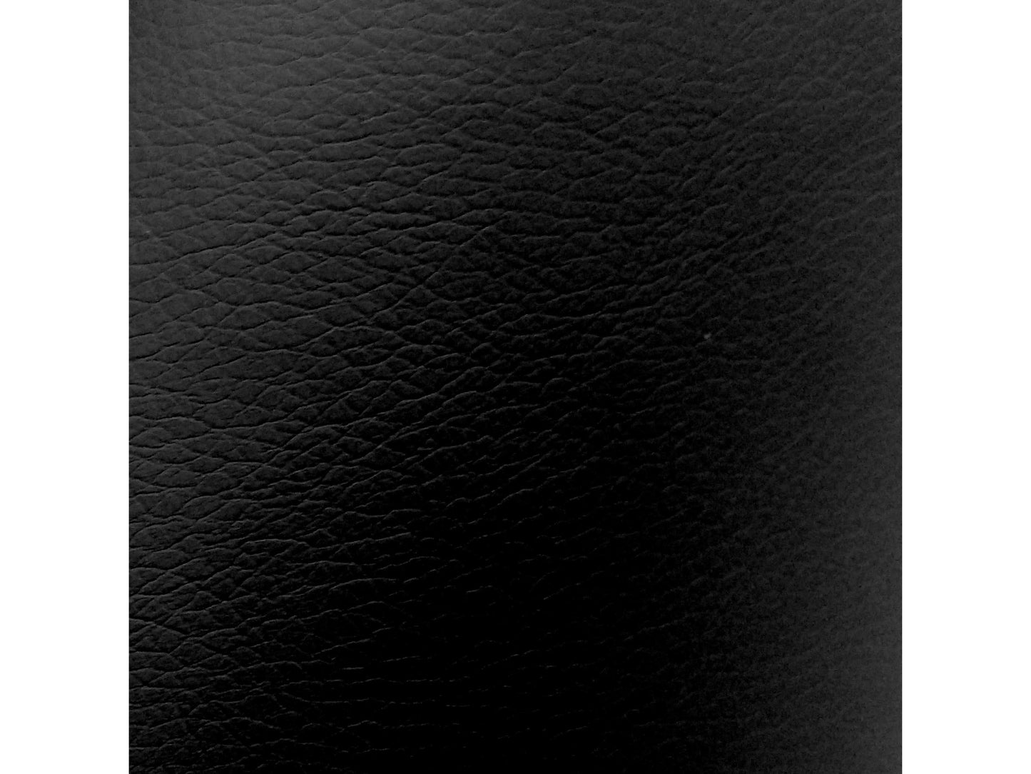 Ergonomic black leather executive office chair with padded armrests, high back support, adjustable height, and swivel base, ideal for home or corporate office setups.