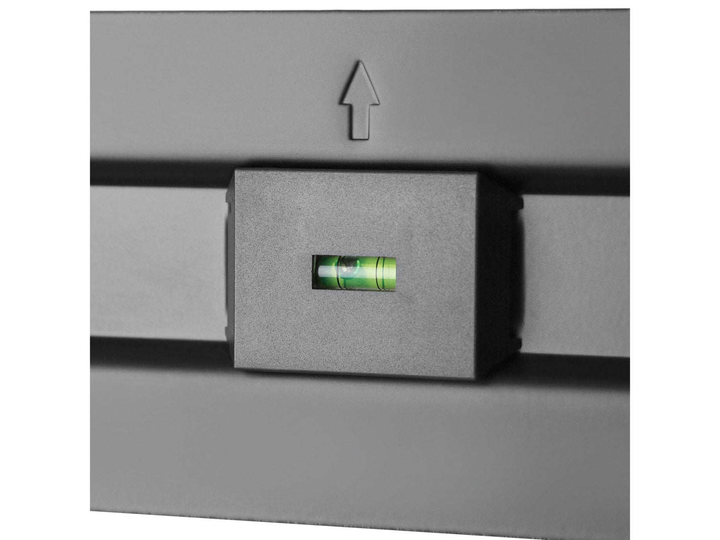 Tilting TV wall mount for 37" - 70" TVs, black steel frame with adjustable brackets, secure locking mechanism, and cable management system. Ideal for home entertainment setups, providing optimal viewing angles.