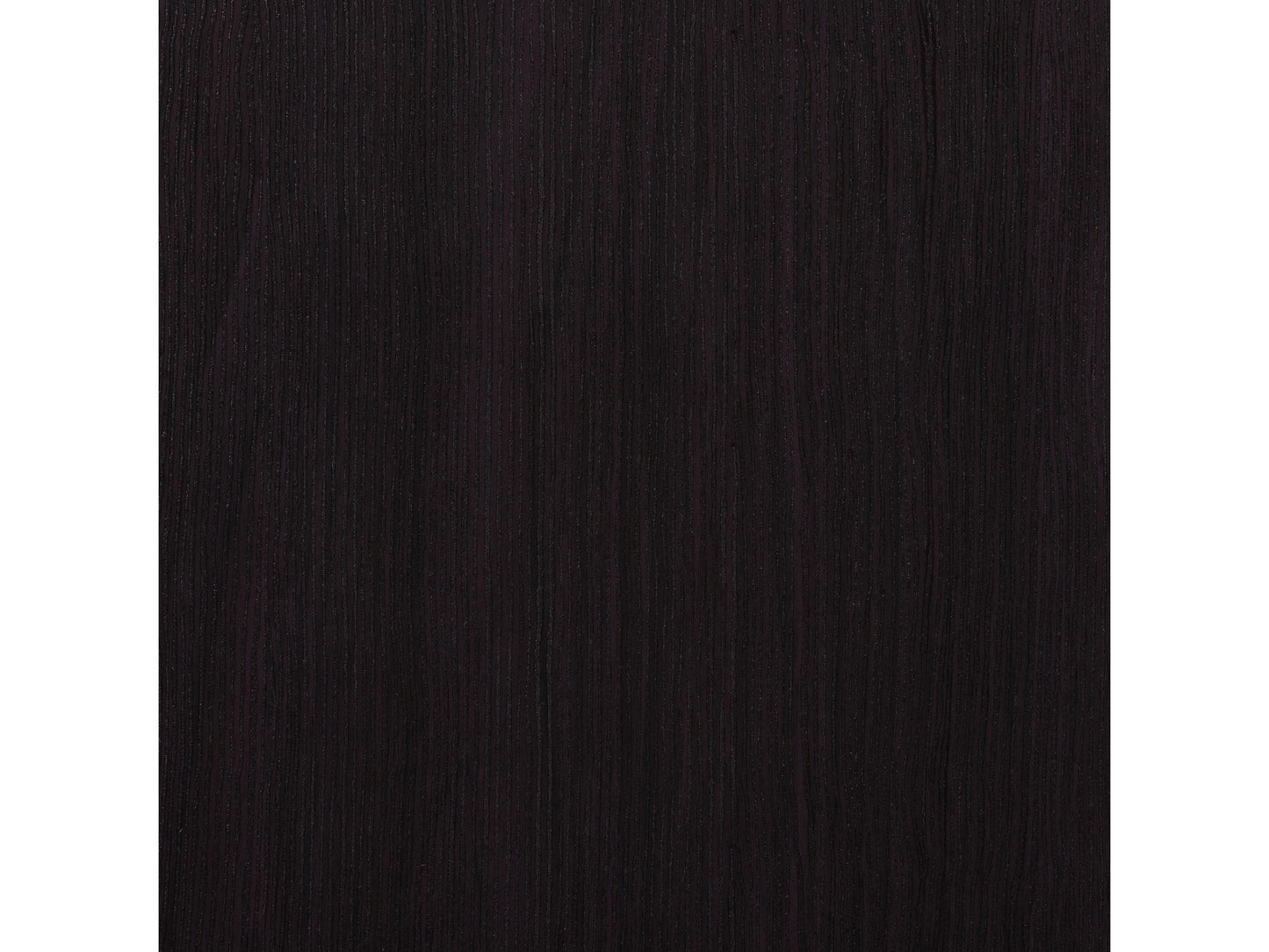 Black mid-century modern nightstand with sleek lines, wooden legs, and two spacious drawers featuring minimalist handles.