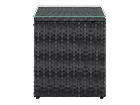 Wicker Patio Side Table