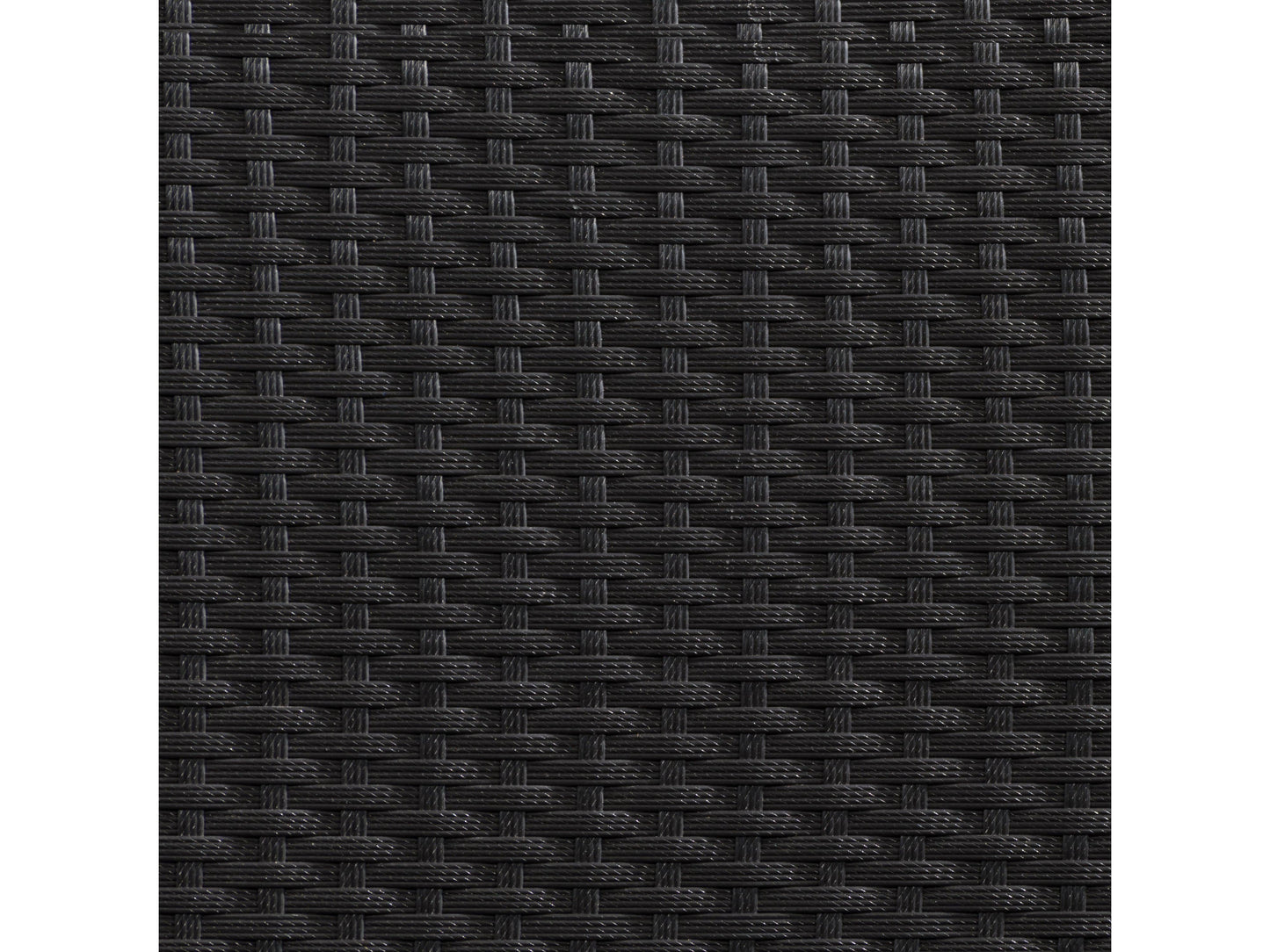 Brown outdoor wicker side table with glass top, featuring intricate woven texture, sturdy aluminum frame, and weather-resistant design perfect for patios and gardens.