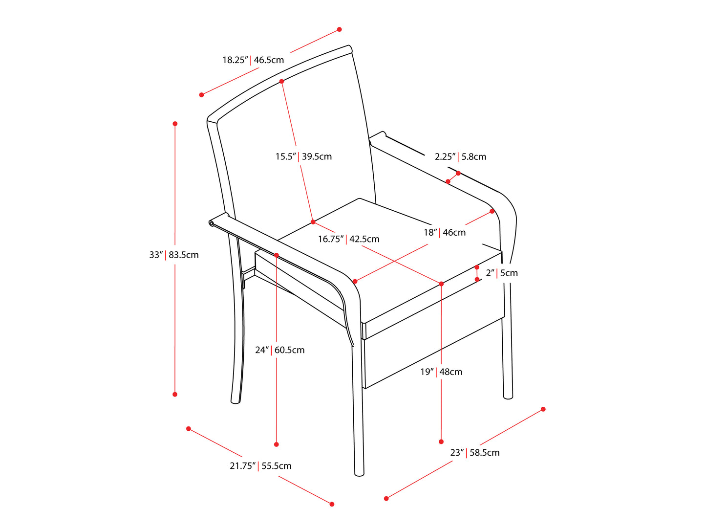 Black wicker stackable patio chairs with beige cushions, featuring a modern design, weather-resistant materials, and sturdy metal frames. Ideal for outdoor seating, garden, or balcony use. Set of 2.