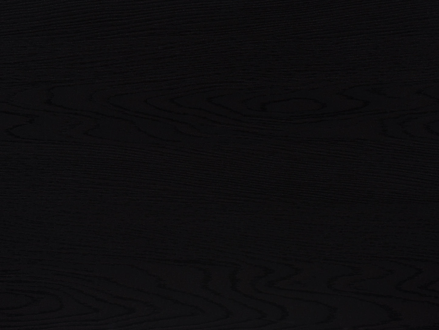 Black Large Open Shelved Turntable Stand