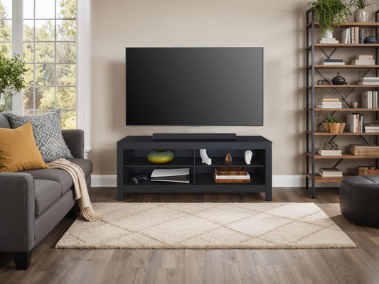 Black Media Console, TVs up to 75"