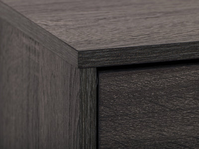 dark grey TV Bench - Open & Closed Storage, TVs up to 85" Cole Collection detail image by CorLiving#color_cole-dark-grey