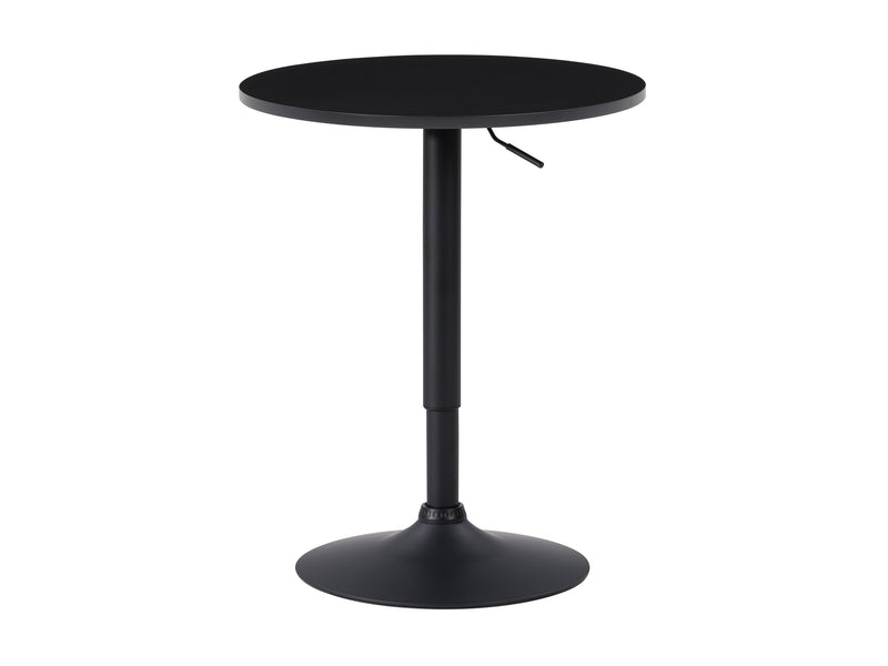 black Adjustable Height Black Bar Table Maya Collection product image by CorLiving