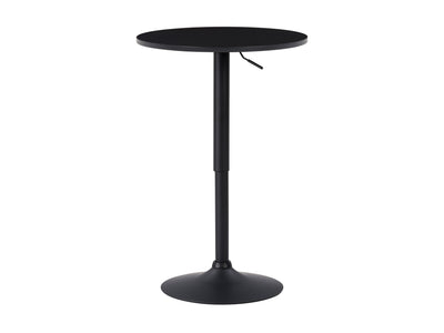 black Adjustable Height Black Bar Table Maya Collection product image by CorLiving#color_black-and-black