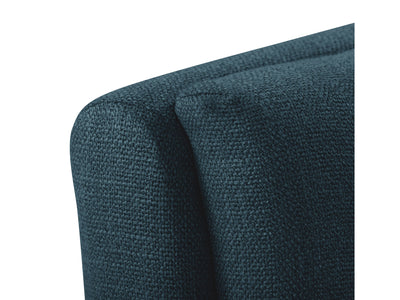 navy blue and dark brown Cushioned Bar Stools Set of 2 Leilani Collection detail image by CorLiving#color_dpt-blue