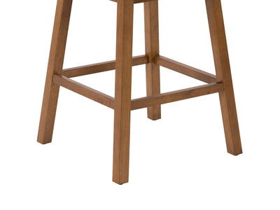 dark grey and brown Wood Bar Stools Set of 2 Lilibet Collection detail image by CorLiving#color_dpt-dark-grey