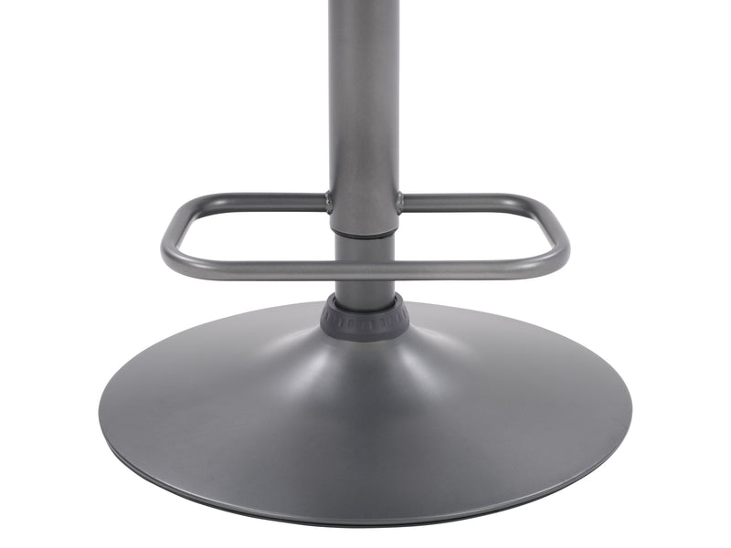 grey Swivel Bar Stools Set of 2 Sawyer Collection detail image by CorLiving