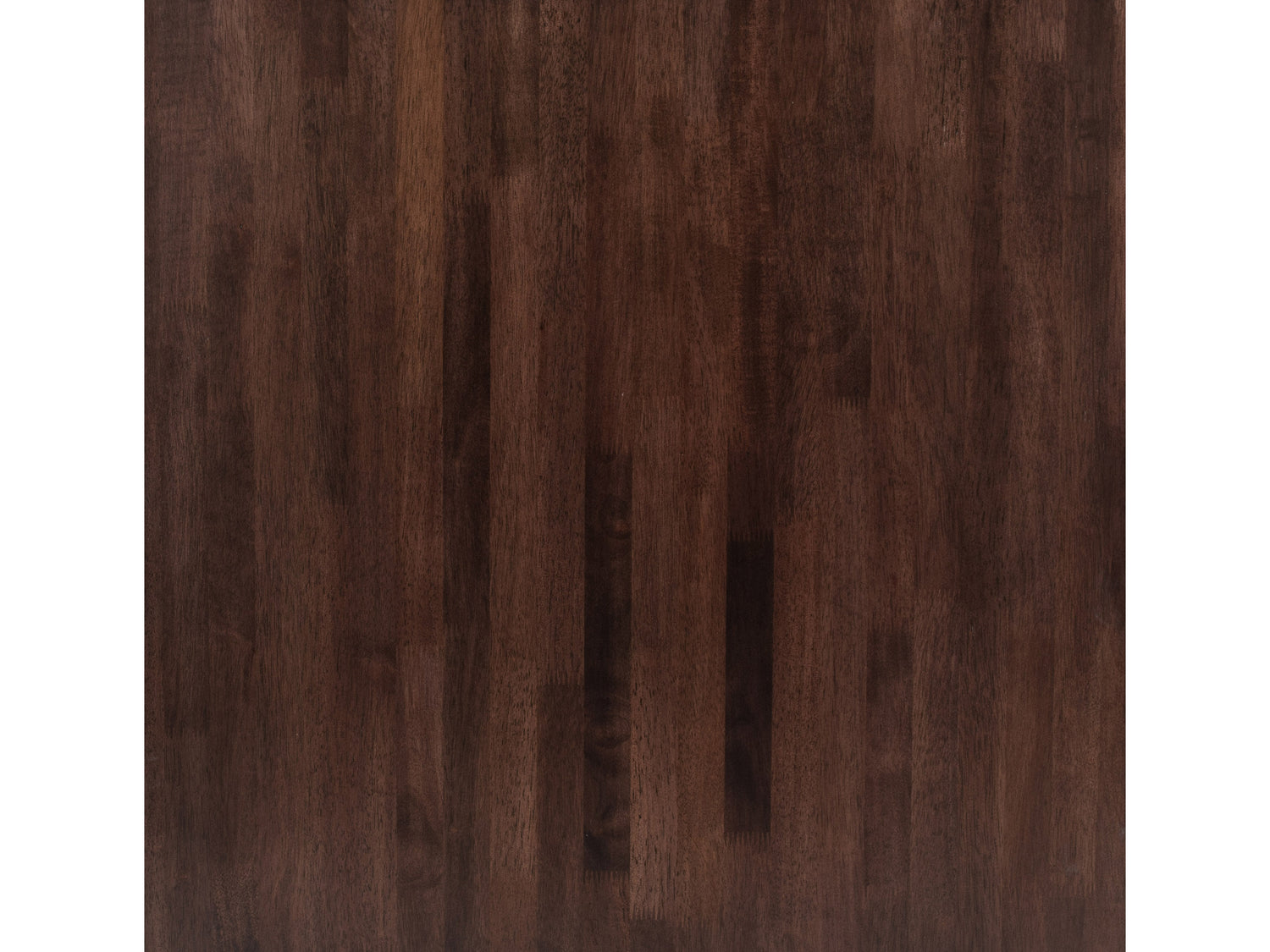 Extendable oval dining table with a smooth walnut finish, sleek tapered legs, and a hidden extension leaf for added seating. Ideal for modern and contemporary dining rooms.