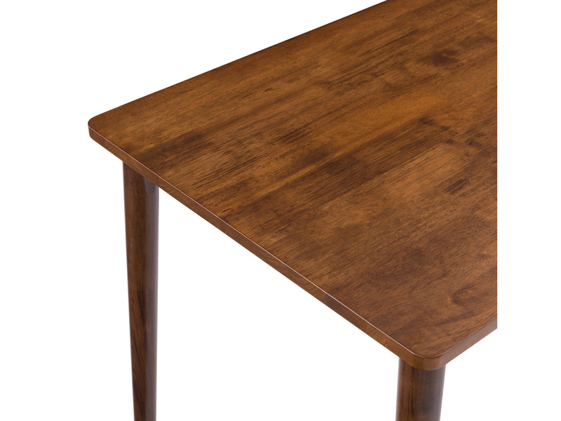 walnut Dining Table Set for 6 Branson Collection detail image by CorLiving