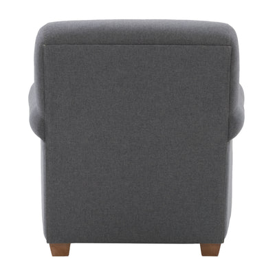 medium grey fabric Grey Armchair Zoe Collection product image by CorLiving#color_medium-grey-fabric