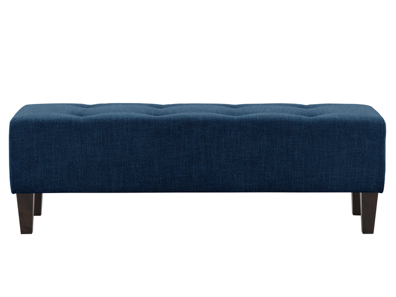 navy blue Accent Bench Raya Collection product image by CorLiving