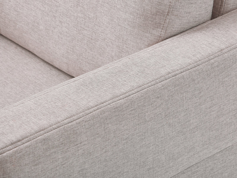 light grey 2 Seat Sofa Loveseat Clara Collection detail image by CorLiving