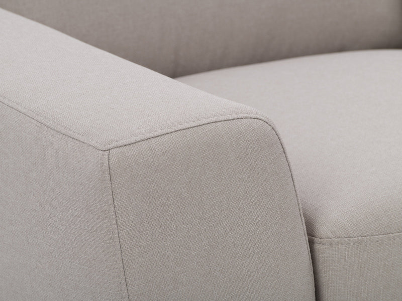 light grey 3 Seater Sofa London Collection detail image by CorLiving