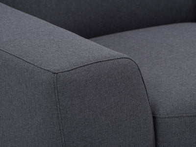 dark grey 2 Seater Sofa Loveseat London Collection detail image by CorLiving#color_dark-grey