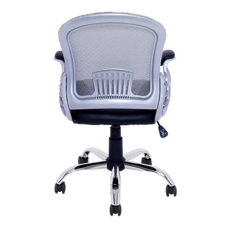 grey Swivel Office Chair Quinn Collection product image by CorLiving
