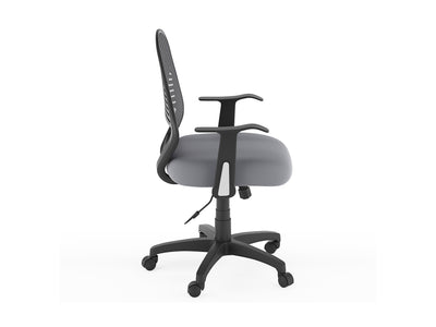 grey Mesh Office Chair Avery Collection product image by CorLiving#color_grey