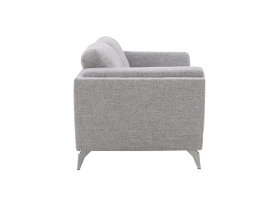 light grey 2 Seat Sofa Loveseat Lansing Collection product image by CorLiving#color_light-grey