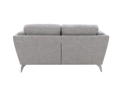 light grey 2 Seat Sofa Loveseat Lansing Collection product image by CorLiving#color_light-grey