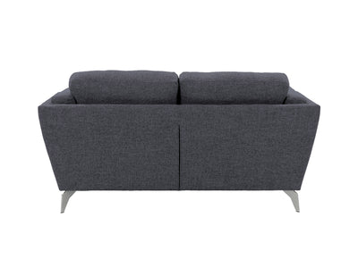 deep blue 2 Seat Sofa Loveseat Lansing Collection product image by CorLiving#color_deep-blue