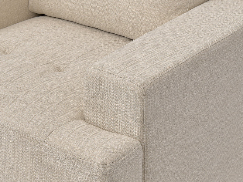 beige Mid Century Armchair Madelyn Collection detail image by CorLiving