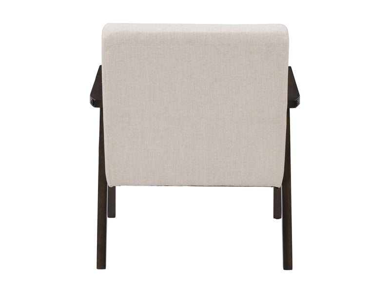 beige Wood Armchair Greyson Collection product image by CorLiving