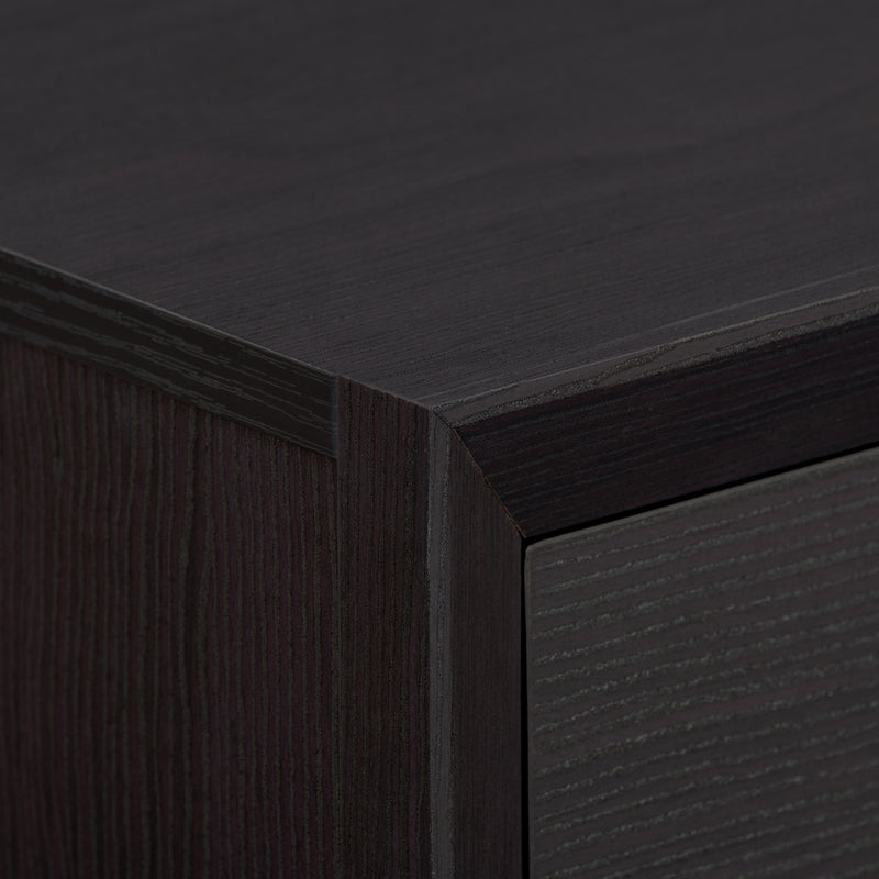 black oak Mid Century Modern Night Stand Newport Collection detail image by CorLiving