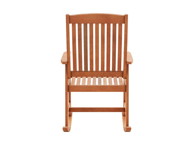 brown Outdoor Rocking Chair Miramar Collection product image by CorLiving#color_miramar-brown