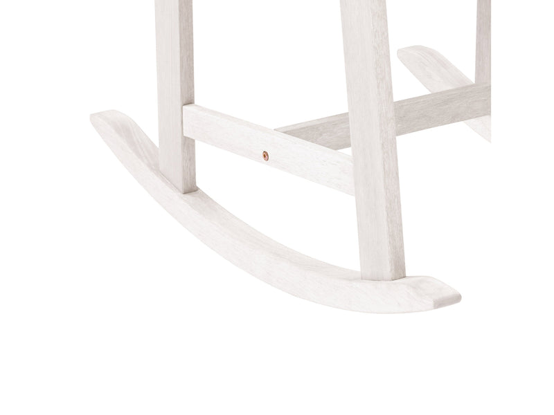 white Outdoor Rocking Chair Miramar Collection detail image by CorLiving
