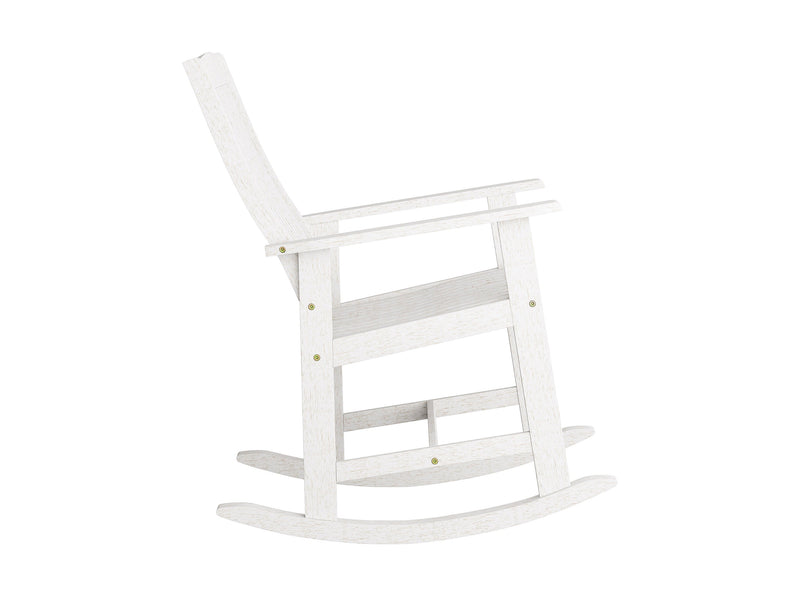 white Outdoor Rocking Chair Miramar Collection product image by CorLiving