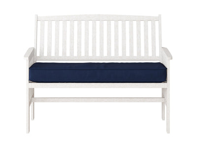 white Wood Bench with Back Miramar Collection product image by CorLiving#color_miramar-washed-white