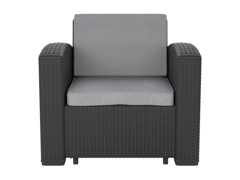 Lake Front Grey Outdoor Patio Chair product image