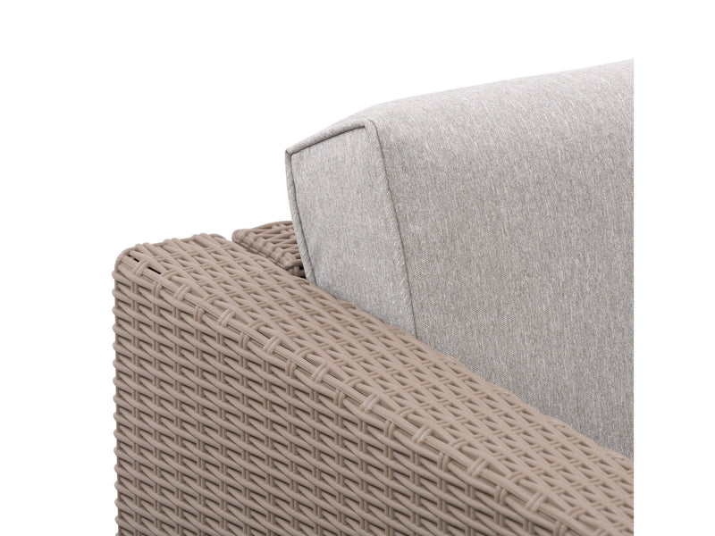 beige 5pc Patio Set Lake Front Collection detail image by CorLiving