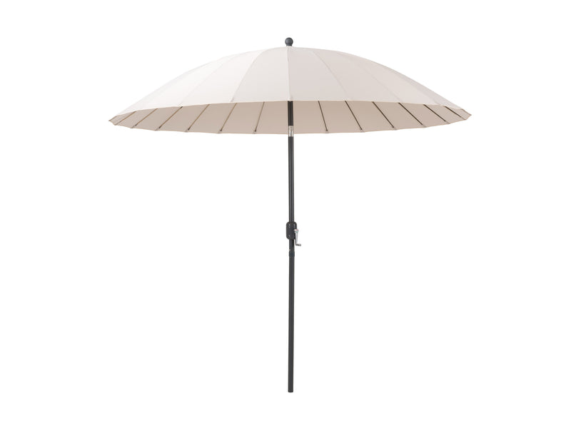 beige parasol umbrella, tilting Sun Shield product image CorLiving