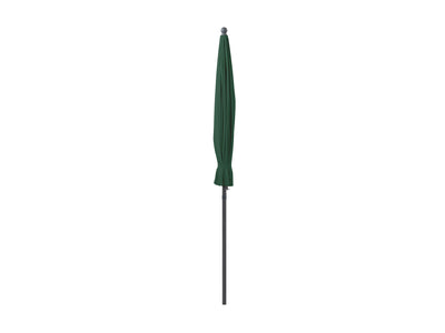 dark green parasol umbrella, tilting Sun Shield product image CorLiving#color_dark-green