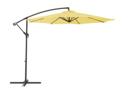yellow offset patio umbrella 400 Series product image CorLiving#color_ppu-yellow
