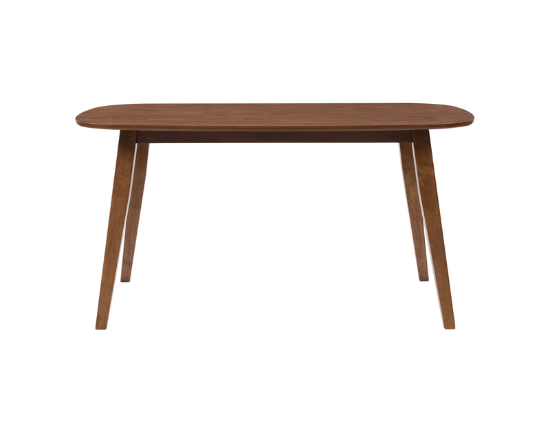 hazelnut Mid Century Modern Dining Table Tiffany Collection product image by CorLiving