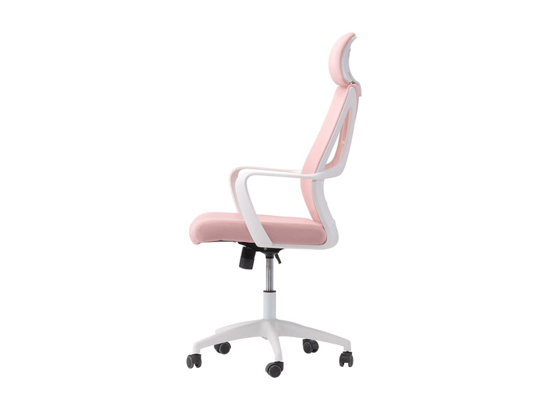 pink High Back Office Chair Ashton Collection product image by CorLiving